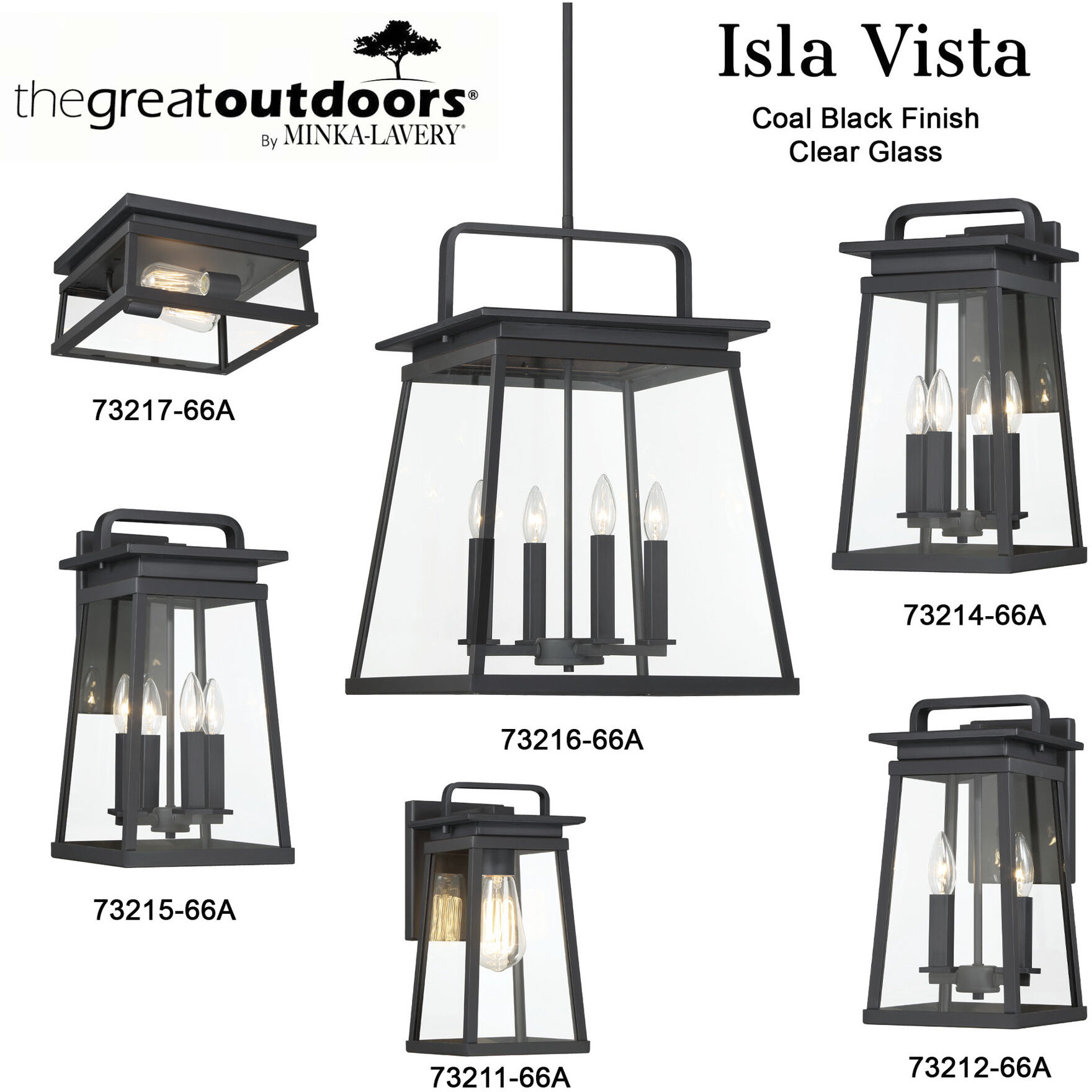 Great Outdoors Isla Vista 4 Light 24 inch Coal Outdoor Wall Mount